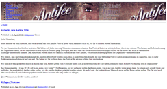Desktop Screenshot of antifee.de